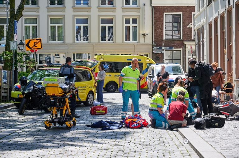 Een traumahelikopter hoefde niet meer te komen (foto: Tom van der Put/SQ Vision).