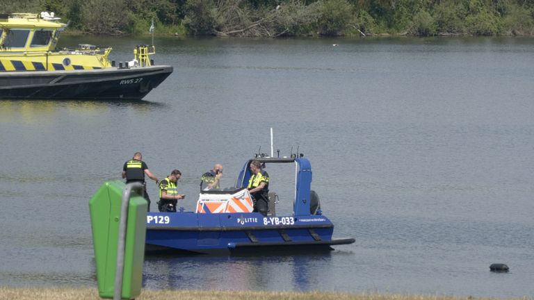 De zoekactie naar het jongetje ging donderdagochtend weer van start (foto: Jan Peels / Omroep Brabant).