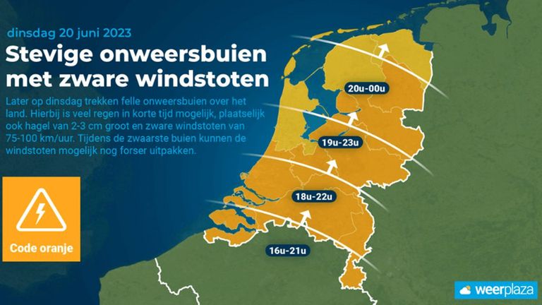 Vanaf vier uur gaat het los.