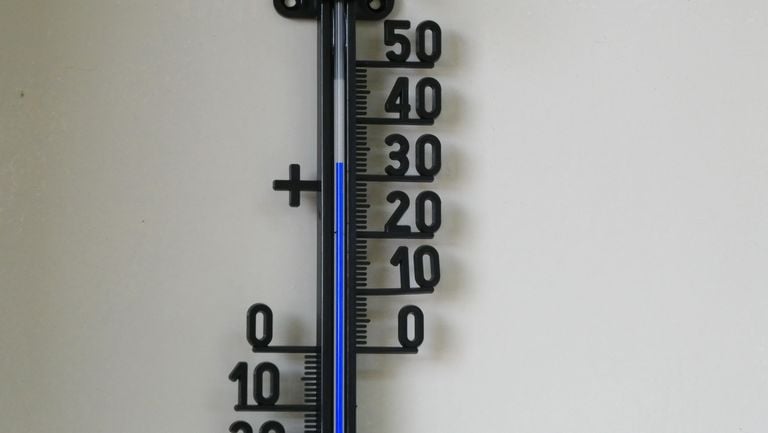 32 graden in de schaduw in Oirschot (foto: Peter van der Schoot).