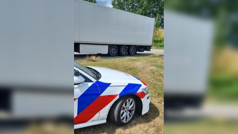 Foto: Twitter verkeerspolitie Oost-Brabant