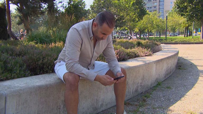 Fahd Bouchti maakte zich grote zorgen om zijn vader.