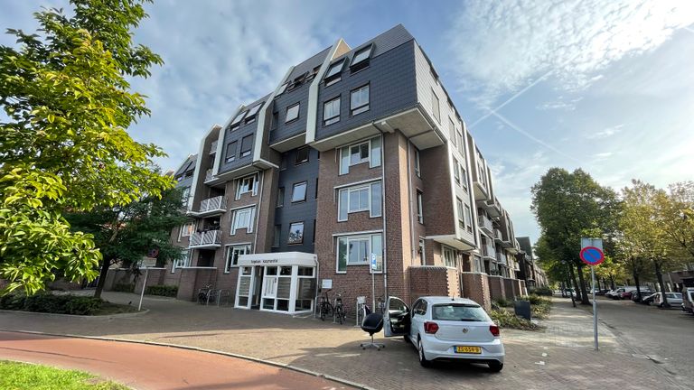 De flat in Den Bosch waar nu geen stroom is (foto: Raymond Merkx).