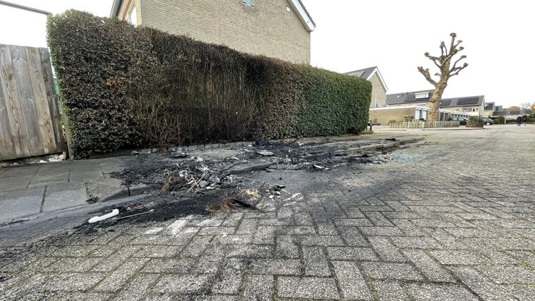 De sporen zijn bij daglicht goed te zien (foto: Raymond Merkx).