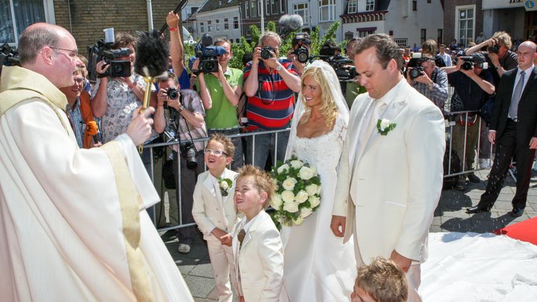 Frans en Mariska trouwen (Foto: ANP)