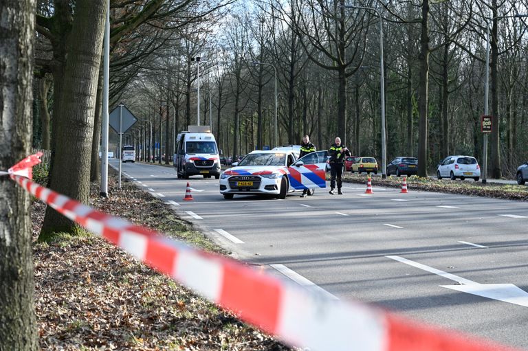 De straat waar het ongeval gebeurde. (Foto: SQ Vision/Toby de Kort).