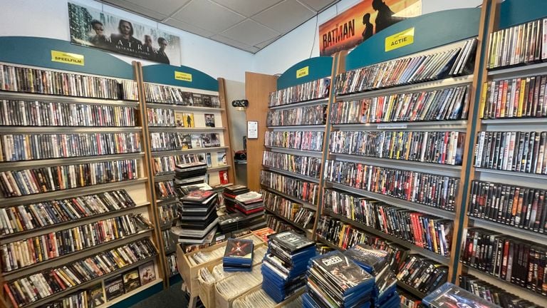 De laatste dvd's (foto: Raymond Merkx).