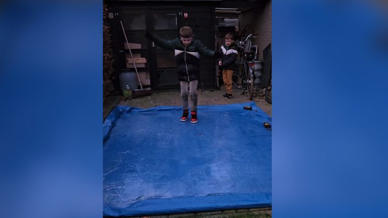 Dit probeersel bleek een succes (foto: Anke van den Biggelaar). 