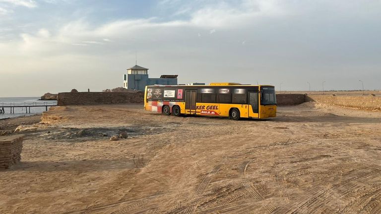 De opgelapte stadsbus (Foto: Hans Jagers)