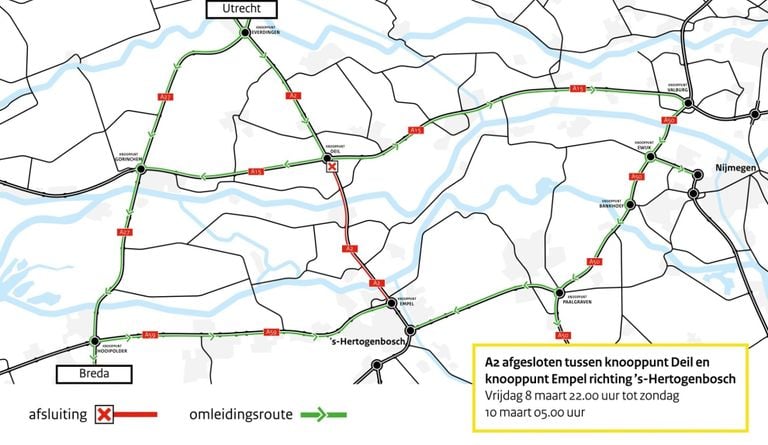 Bron: Rijkswaterstaat.