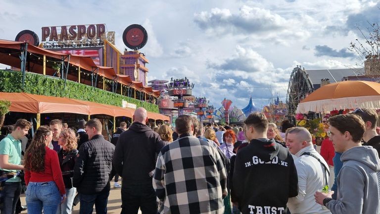 Het is makkelijk te verdwalen in het 'Las Vegas van Brabant' (foto Omroep Brabant)