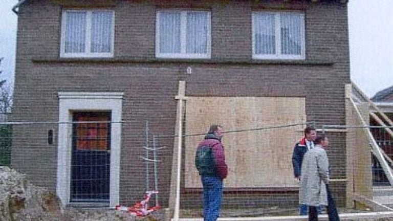 Het huis in Schijndel raakte zwaar beschadigd door de gasexplosie (foto: Onderzoeksraad voor de Veiligheid).
