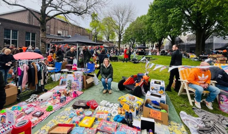 Drukte op de Markt in Oss (foto: DTV).