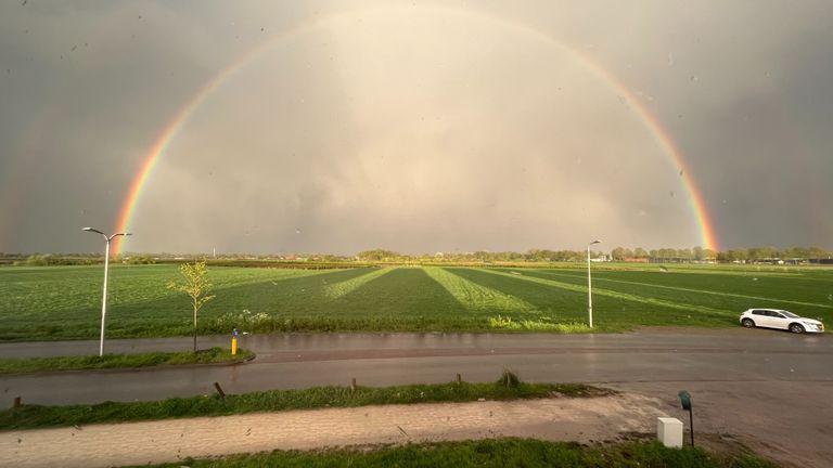 Eén van onze lezers nam deze foto in Udenhout.