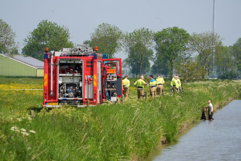 De brandweer was aanwezig (foto: Gabor Heeres/SQ Vision).
