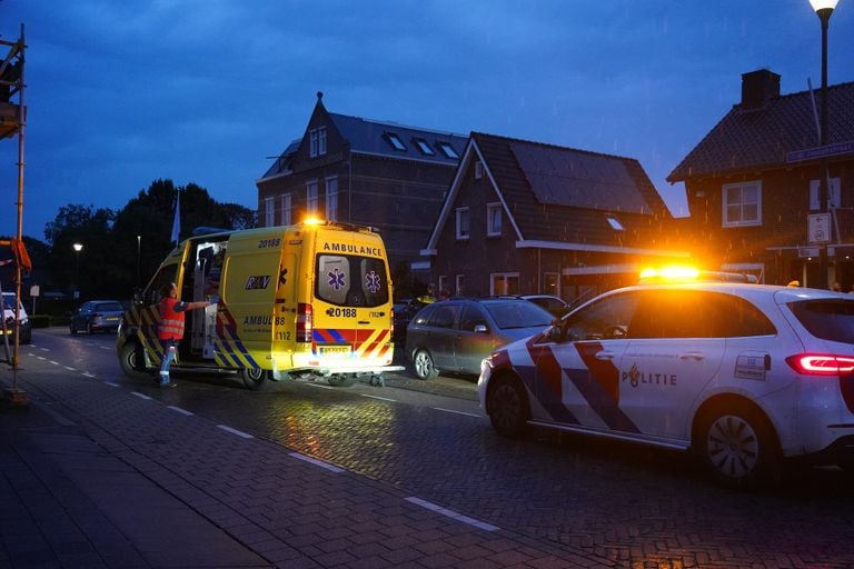 De hulpdiensten waren aanwezig op de Sint Josephstraat (foto: SQ Vision/Jeroen Stuve).