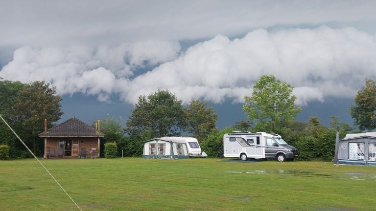 Camping Aanloop in Lage Mierde, buitenkant (foto: Jolanda van Dongen).