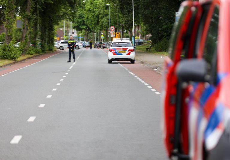 Gaslek bij tankstation (foto: Arno van der Linden/SQ Vision).