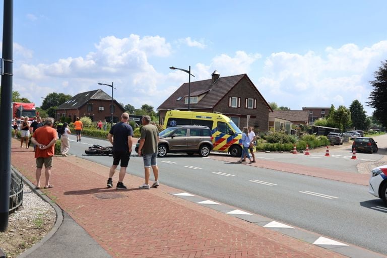 Het verkeer heeft veel last gehad van het ongeluk (foto: Marco van den Broek/SQ Vision).