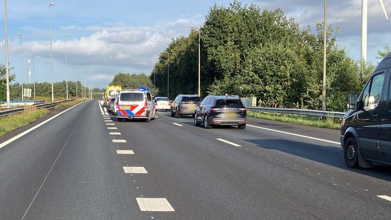 Foto: Rijkswaterstaat Verkeersinformatie/X.