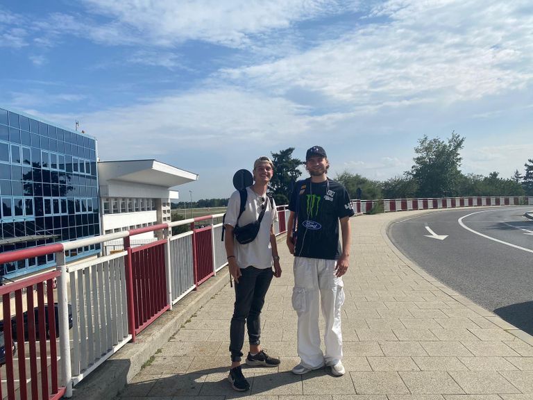 Auke en Yael in Boekarest