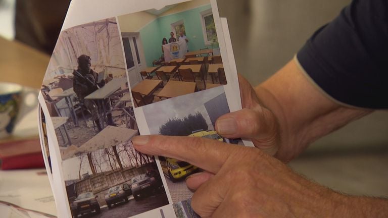 De school in Odessa is dankzij de stichting weer als vanouds (Foto: Omroep Brabant). 