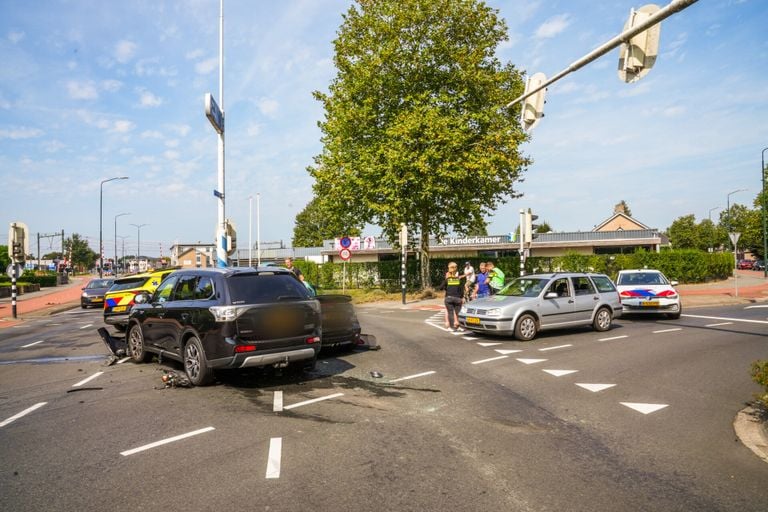 Het gebeurde op een kruising (foto: SQ Vision).