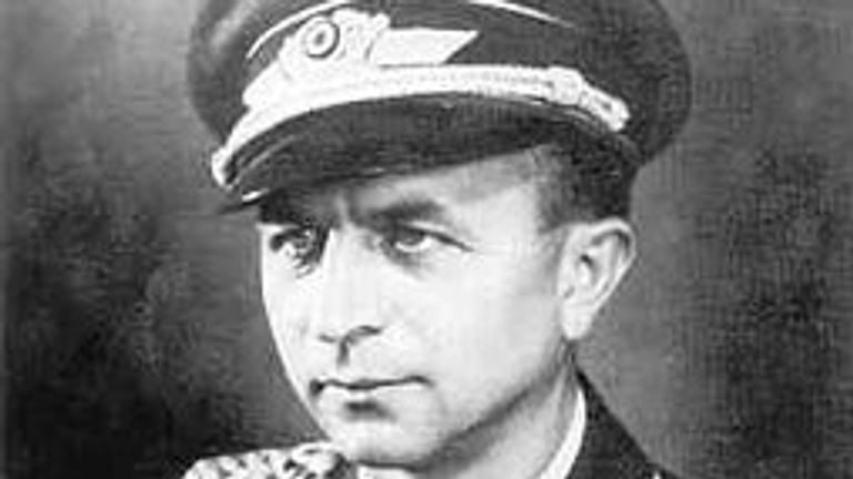 Oberst Erich Walther van de kampfgruppe (foto: archief)