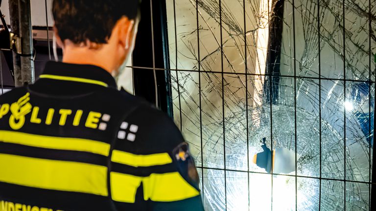 De schade na de explosie van donderdagnacht (foto: Eye4images).