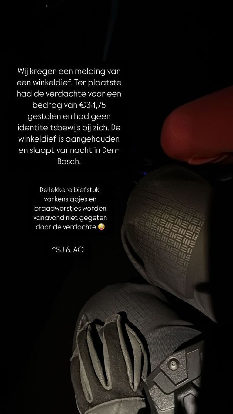 (foto: politie Land van Cuijk / Instagram)