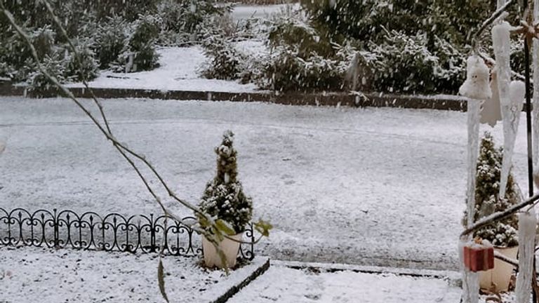 工場の雪 (写真: Gerard Braam)。
