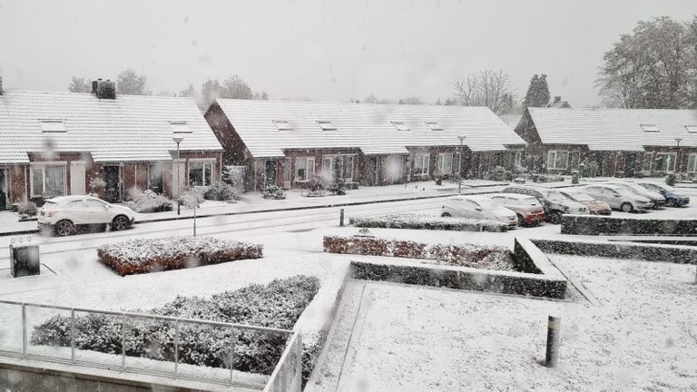 Winterwonderland in Eersel (foto: Manja Hetjes).