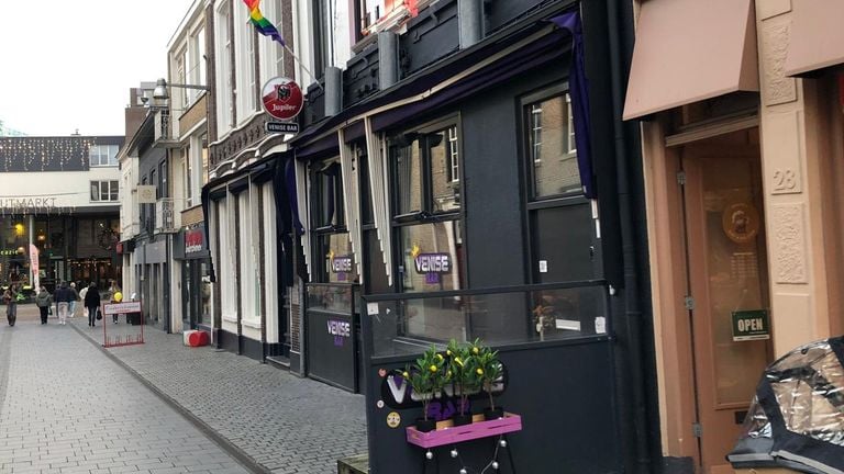 De Venise Bar in de Halstraat in Breda.