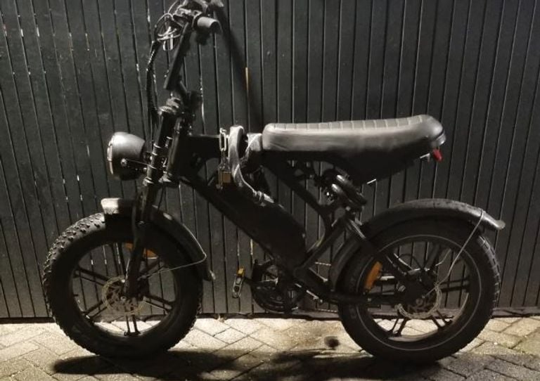 Een fatbike (archieffoto: Instagram/Politie Markdal).