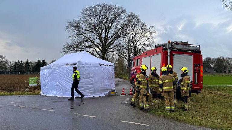 Ee jonge fietsster werd geschept door een vrachtwagen (foto: AS Media).