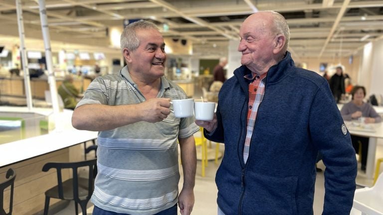 Ismail en Wim (foto: Raymond Merkx).