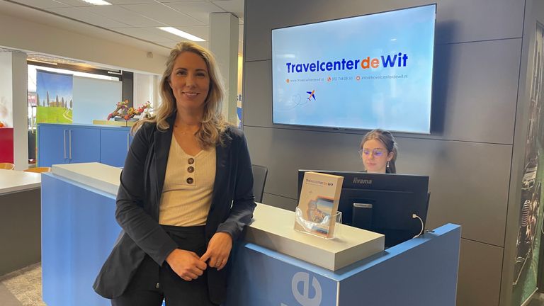 Michelle de Wit van Travelcenter de Wit (foto: René van Hoof).