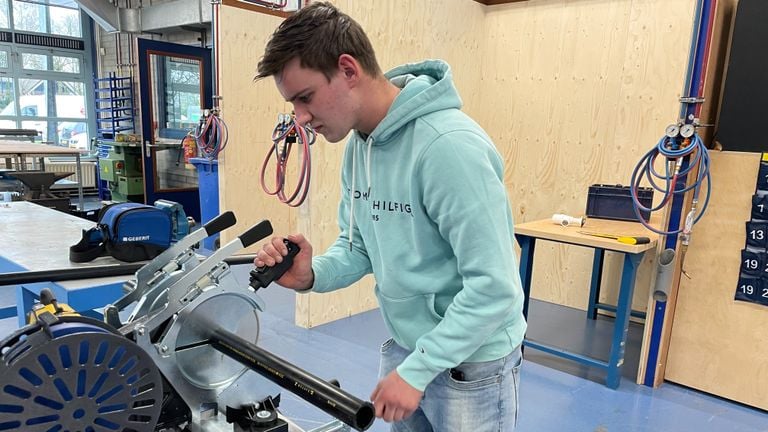 De studenten houden vooral van de afwisseling (foto: René van Hoof).
