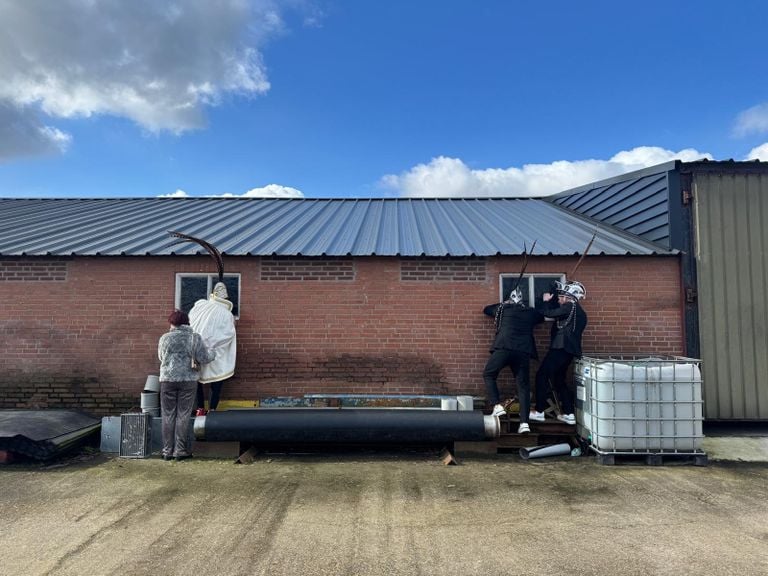 Staat ie misschien hier? (foto: prins Luuk).