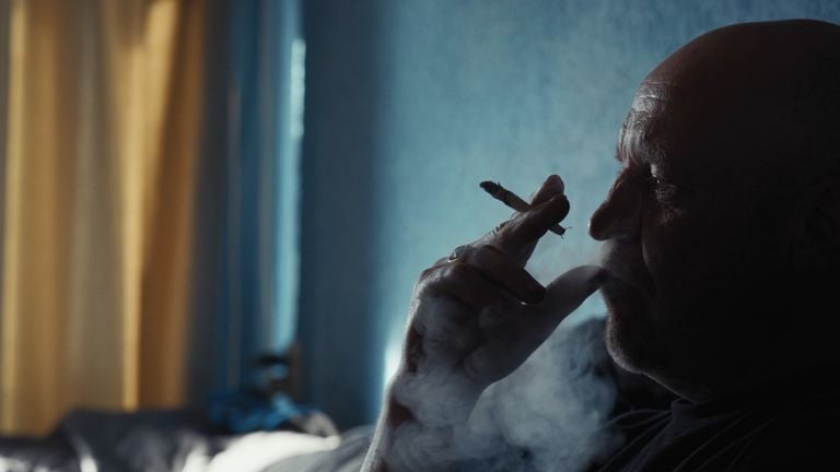 Albert in zijn huis in Waalre (foto: TOXIC).