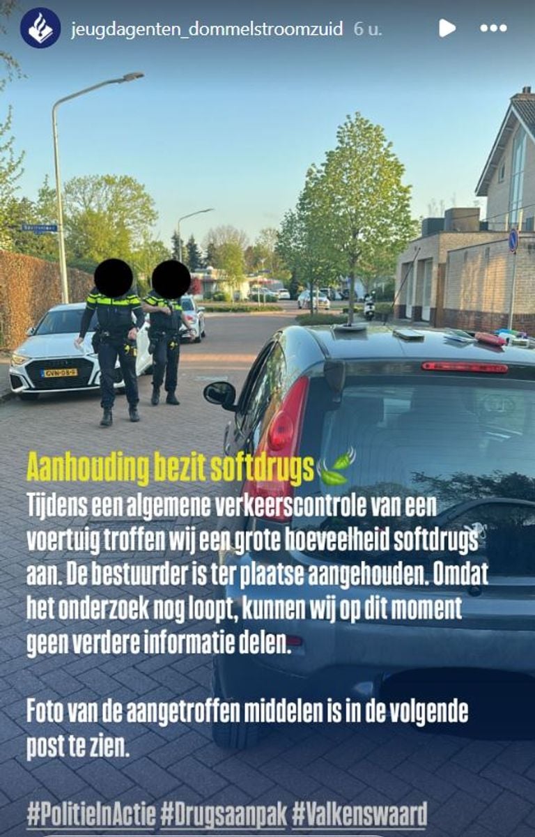 Foto: Instagram jeugdagenten Dommelstroom-Zuid.