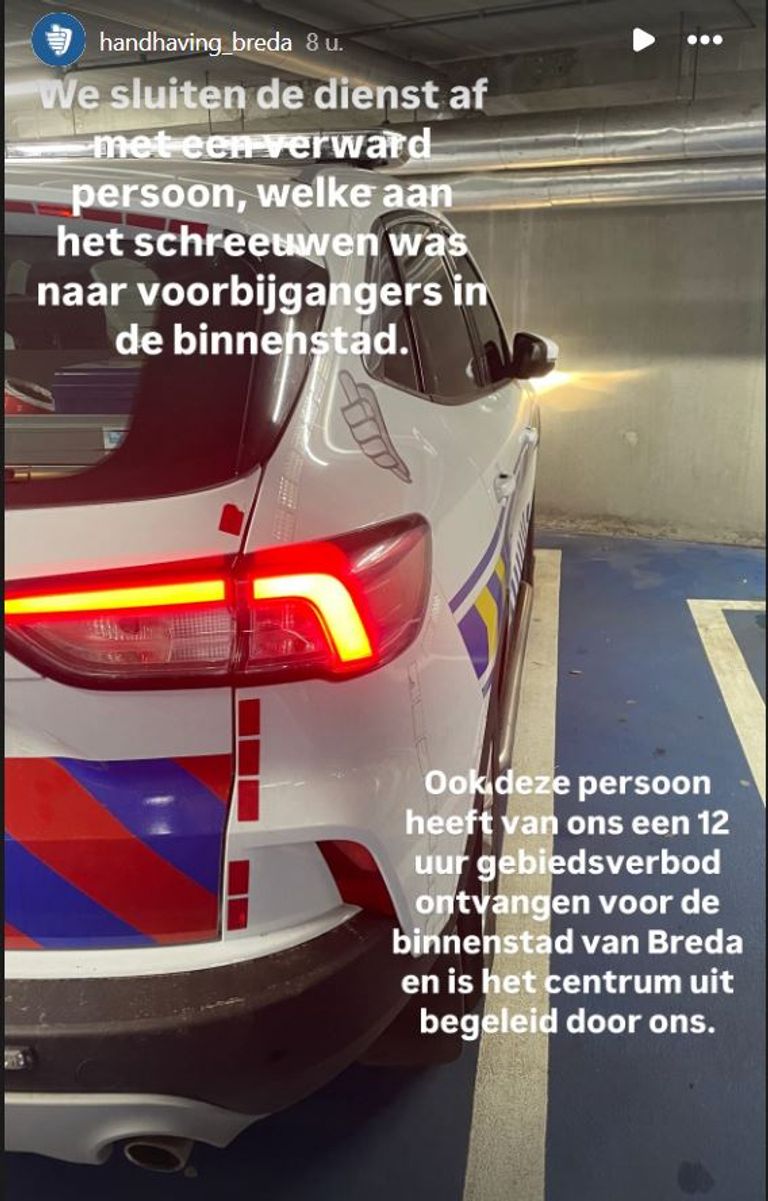 Foto: Instagram handhaving Breda.