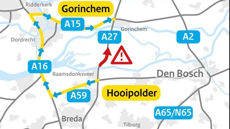 Foto: X/Rijkswaterstaat Verkeersinformatie