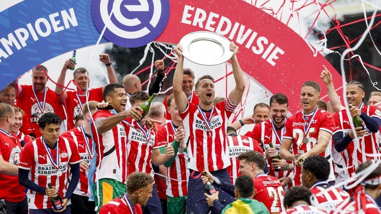 PSV is weer kampioen. (Foto: ANP)