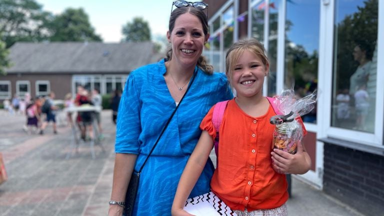Brit en Jolanda kunnen niet wachten op de vakantie (Foto: Raymond Merkx.)