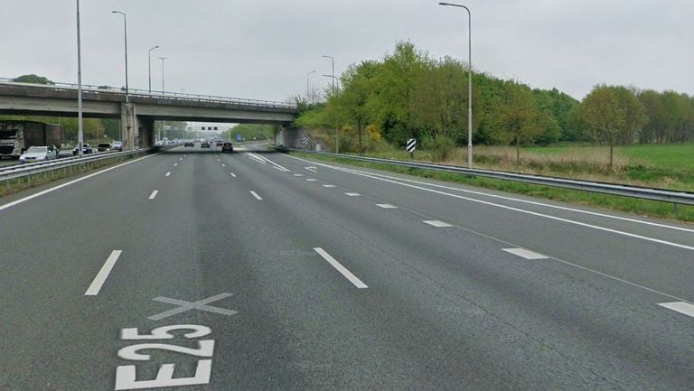 De A2 bij afslag Boxtel-Noord (afbeelding: Google Maps).