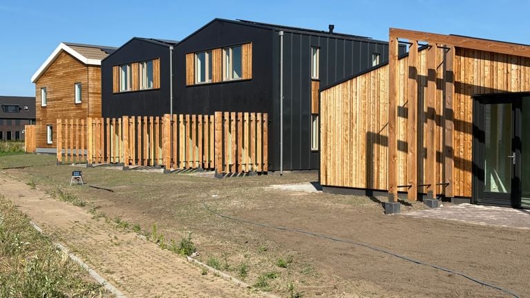 Woningbouwproject STEK in Rosmalen bestaat uit duurzame houtbouwwoningen (foto: Floor Foole).