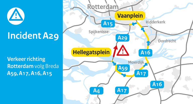Afbeelding: X/Rijkswaterstaat Verkeersinformatie.