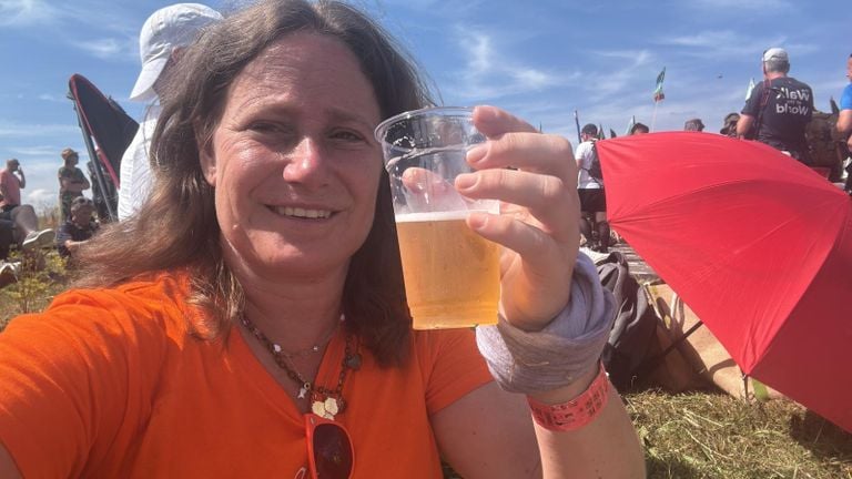 Diana viert feest