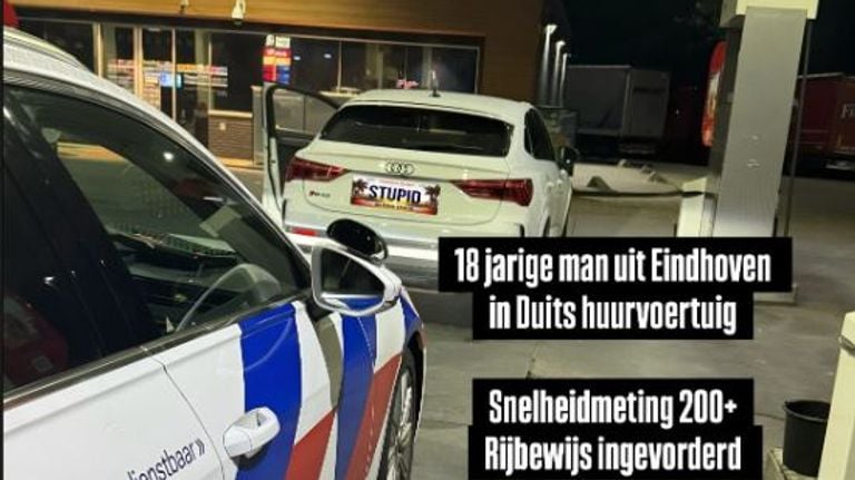 Foto: Instagram verkeerspolitie Zeeland-West-Brabant.